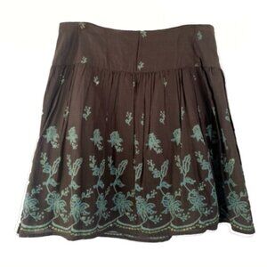NWT Vintage Smart Set Embroidered Skirt